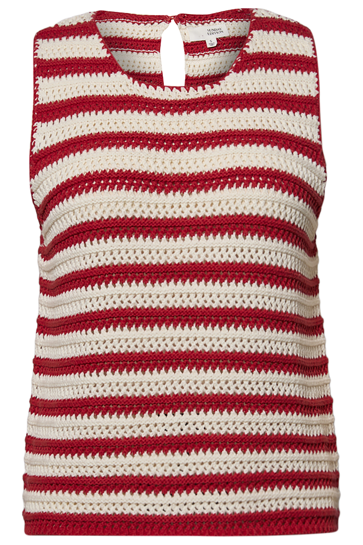 Sleeveless Striped Top