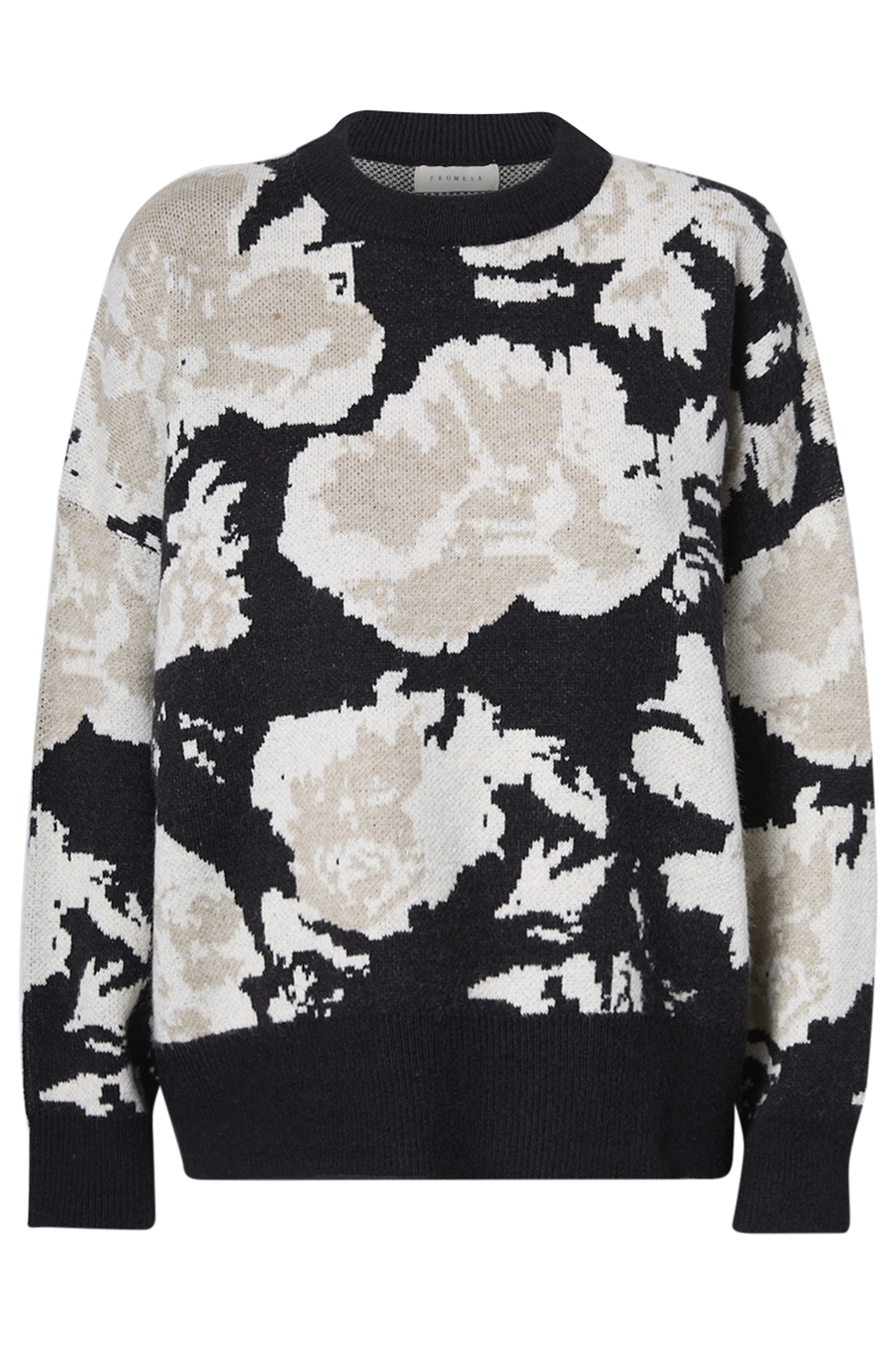 Printed Abstract Pullover