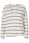 Striped V-Neck Top