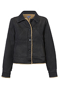 Democracy Cropped Jacket w/ Sherpa Lining