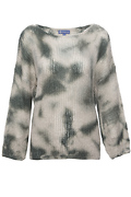 Democracy Tie Dye Blouson Sleeve Sweater
