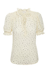 Ruffled Short Sleeve Top