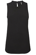 Mock Neck Sleeveless Top