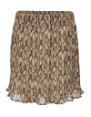 Printed Pleated Skirt