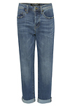 Liverpool Boyfriend Rolled Cuff Jean