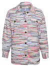 BCBGeneration Colorful Tweed Long Jacket