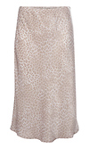 Leopard Print Midi Skirt