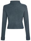 Mock Neck Long Sleeve Pullover