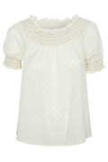 Smocked Puff Sleeve Top