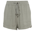 Twill Shorts with Drawstring
