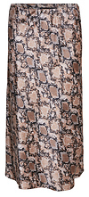 Animal Print Midi Skirt