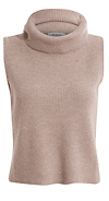 Sleeveless Turtleneck Sweater