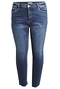 High Rise Cropped Denim