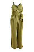 Surplice Jumpsuit with Side Tie