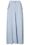 Wide Leg Elastic Back Pant