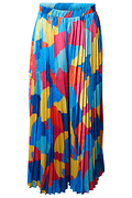 Geo Print Wide Leg Pants