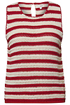 Sleeveless Striped Top