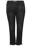 High Rise Slim Straight Denim