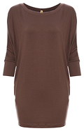 Nina Dolman Round Neck Modal Jersey Top