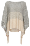 Frida Fringe Gradient Poncho