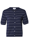 Striped Short Sleeve Top